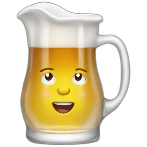 beer pitcher emoji
