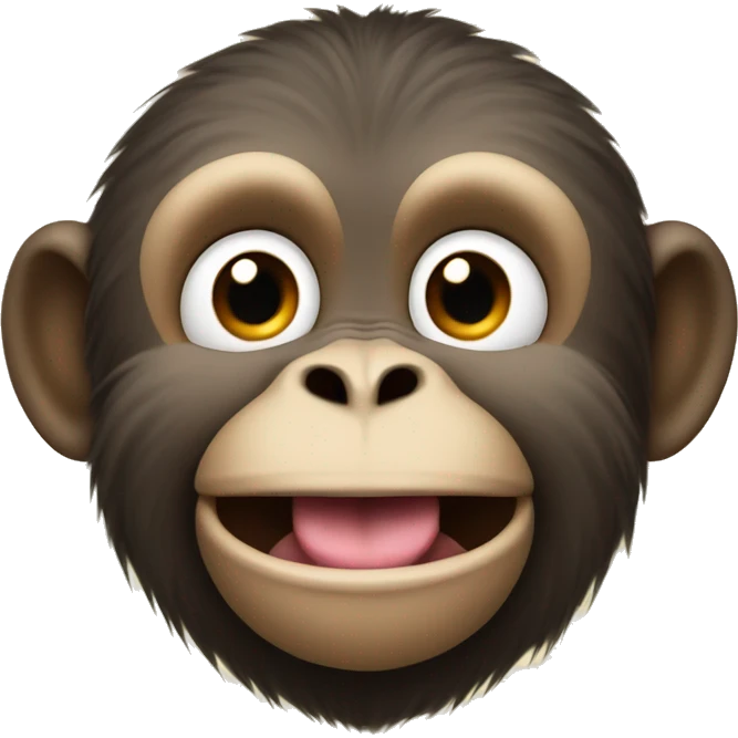 Monkey with tongue out emoji