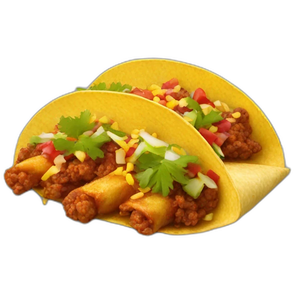tacos al pastor emoji