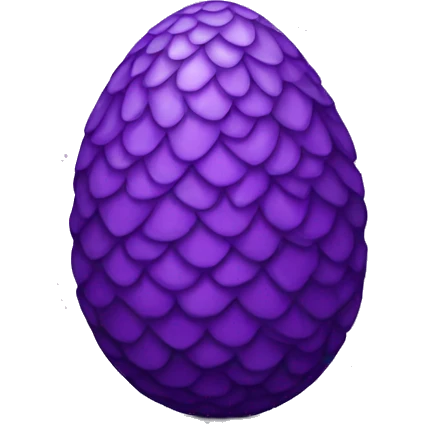 purple dragon egg emoji