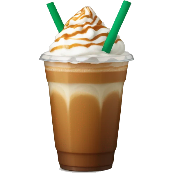 Starbucks caramel machiato emoji