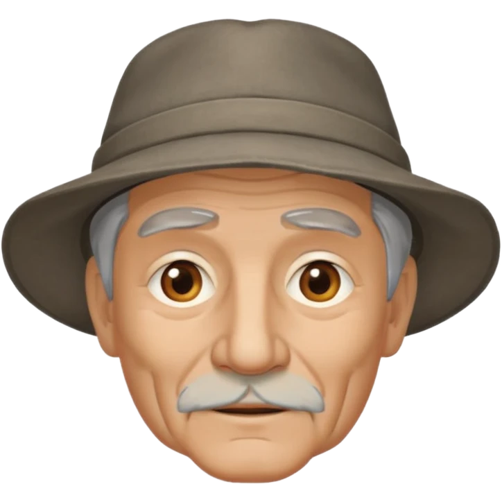 abuelo de pueblo cerrado emoji