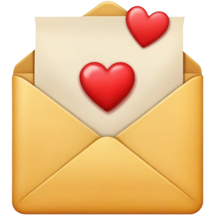 Love letter emoji