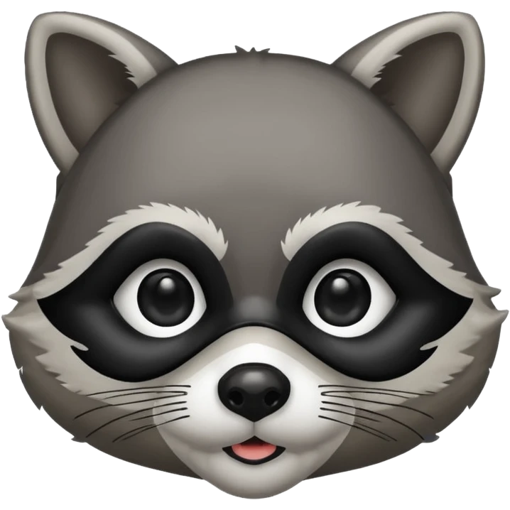  racoon with mustashe emoji