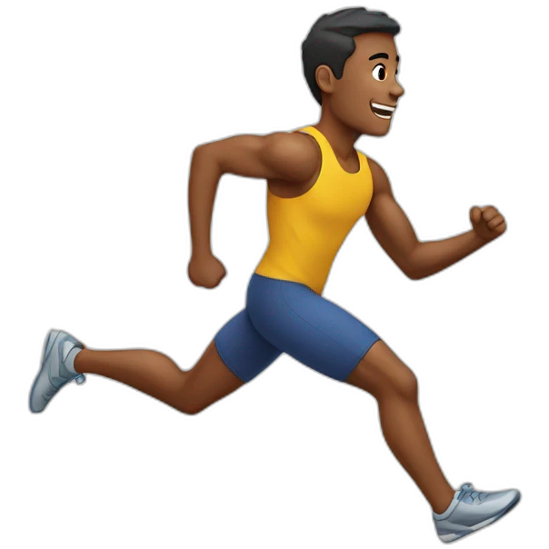 running man emoji