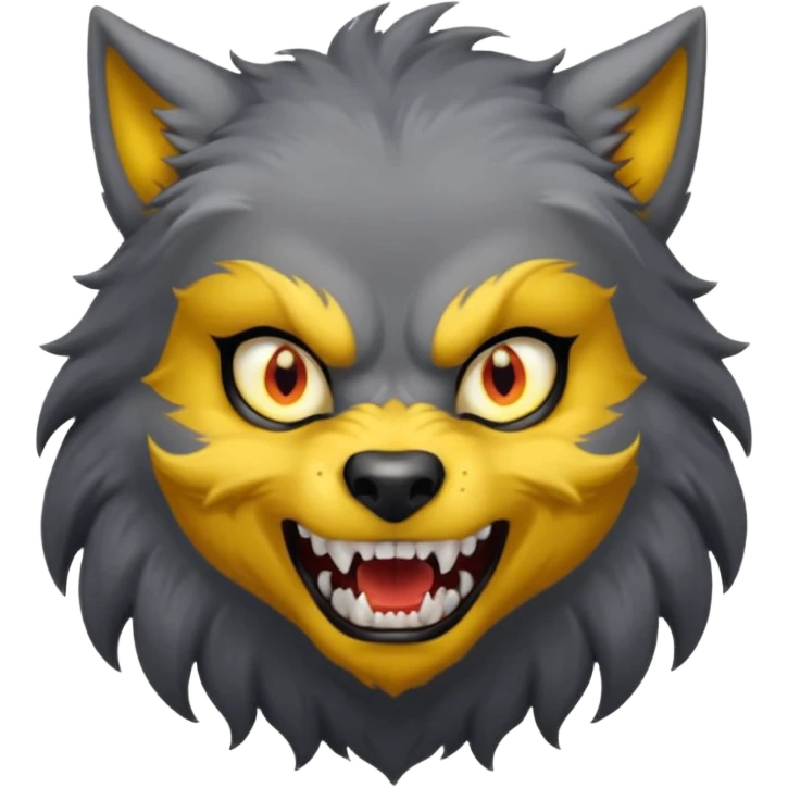 girl werewolf emoji