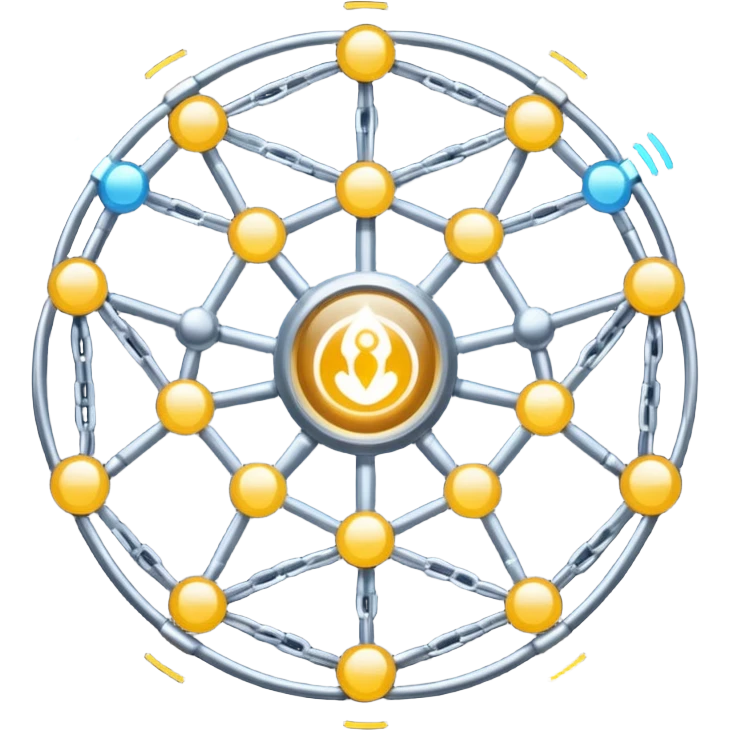 Can you create a picture for an AI LLM model router showing it as a hub connecting different LLMs?  emoji