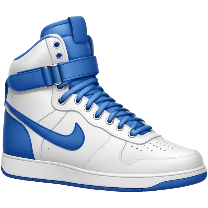 White high top nikes  emoji