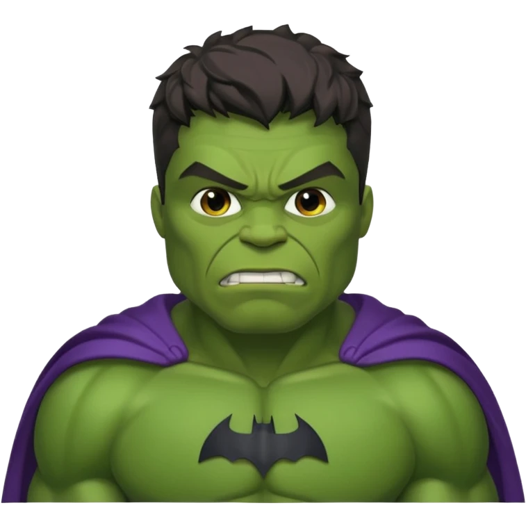 hulk e batman emoji