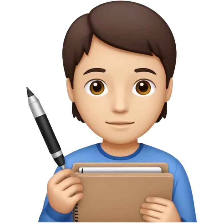 Bid text holding pad emoji