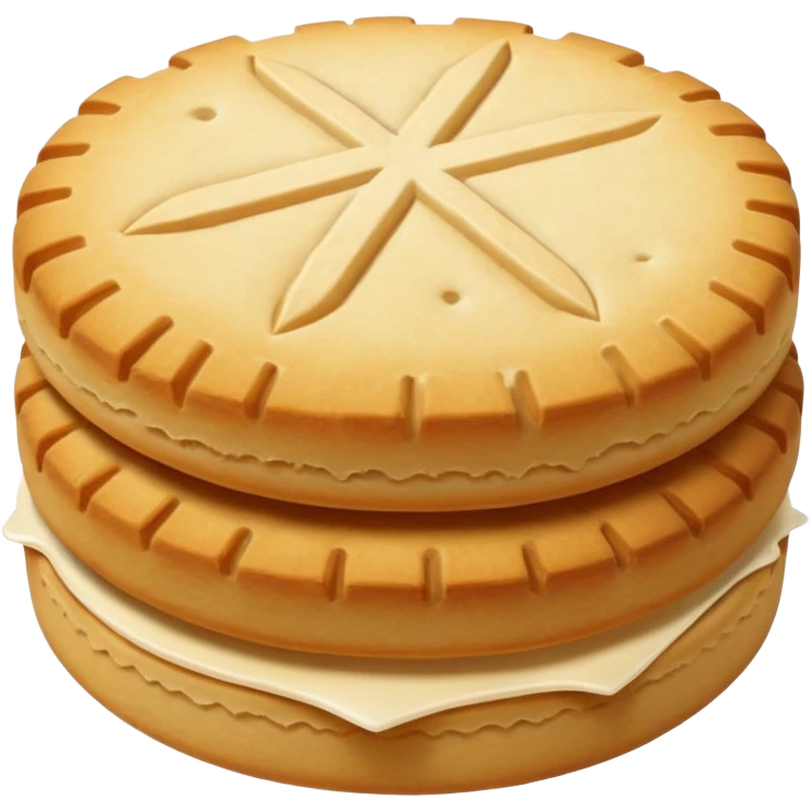 Arrowroot biscuit emoji