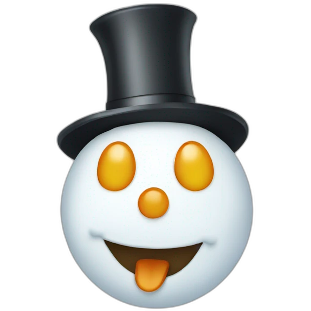 Snowman emoji