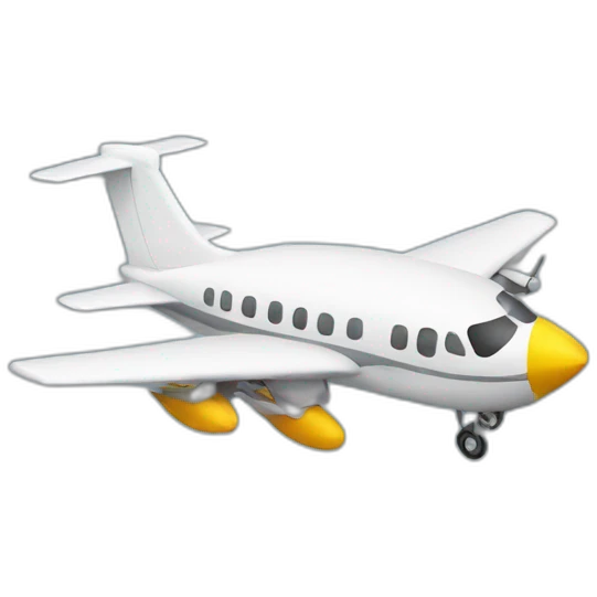 Car as a plane emoji