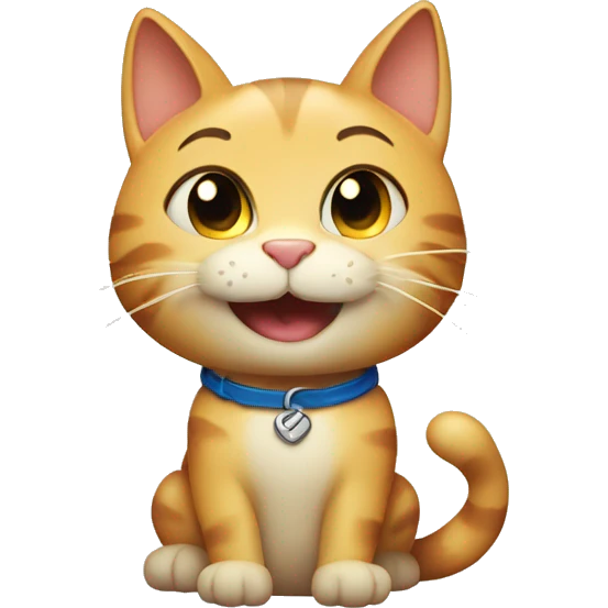 A smiling cat giving a thumbs up emoji