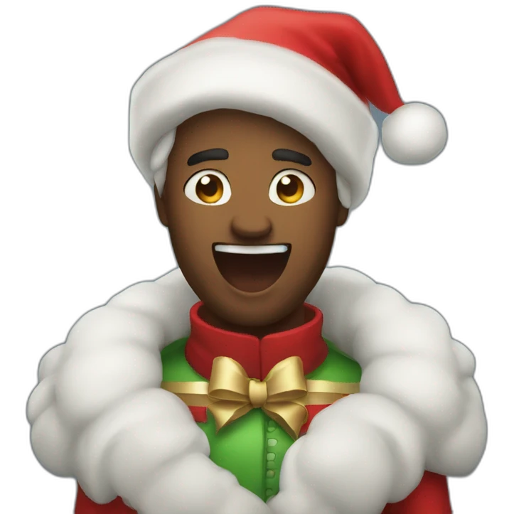 Singent jul emoji