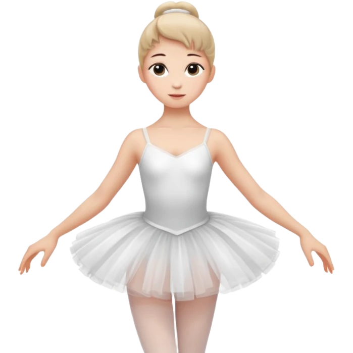 Ballerina girl emoji