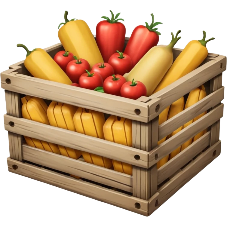 The food crate emoji