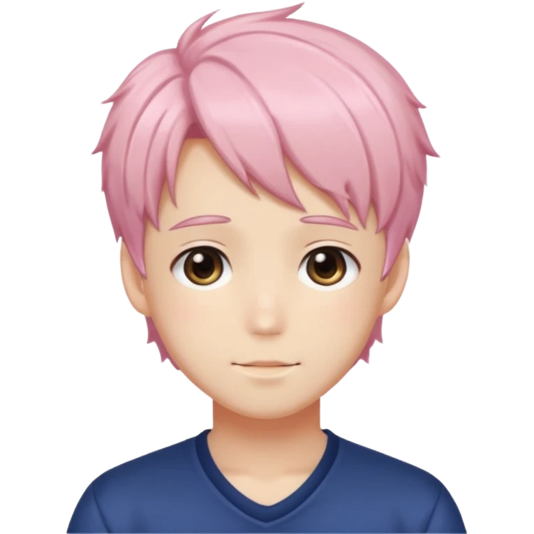 Shiny Blushing Cute Kawaii Handsome Shoujo Anime Man Trending Style Cottagecore  emoji