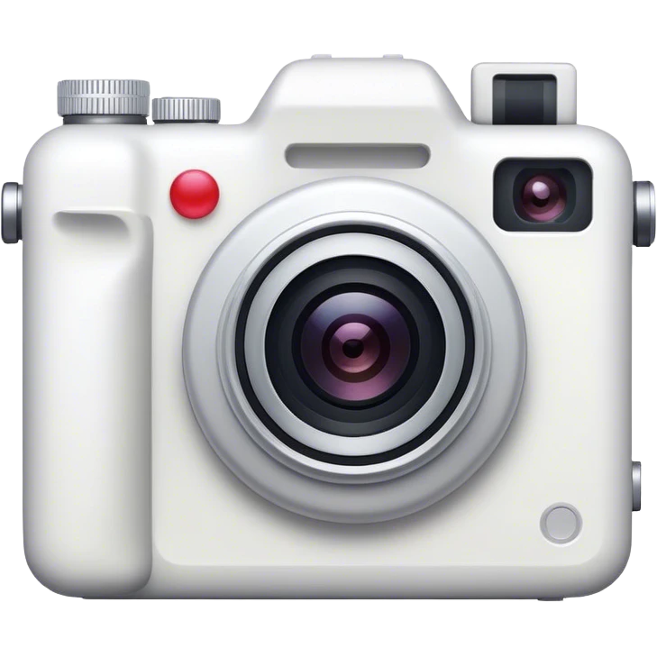 white camera emoji