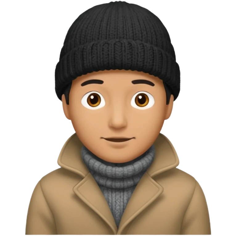 man winter emoji