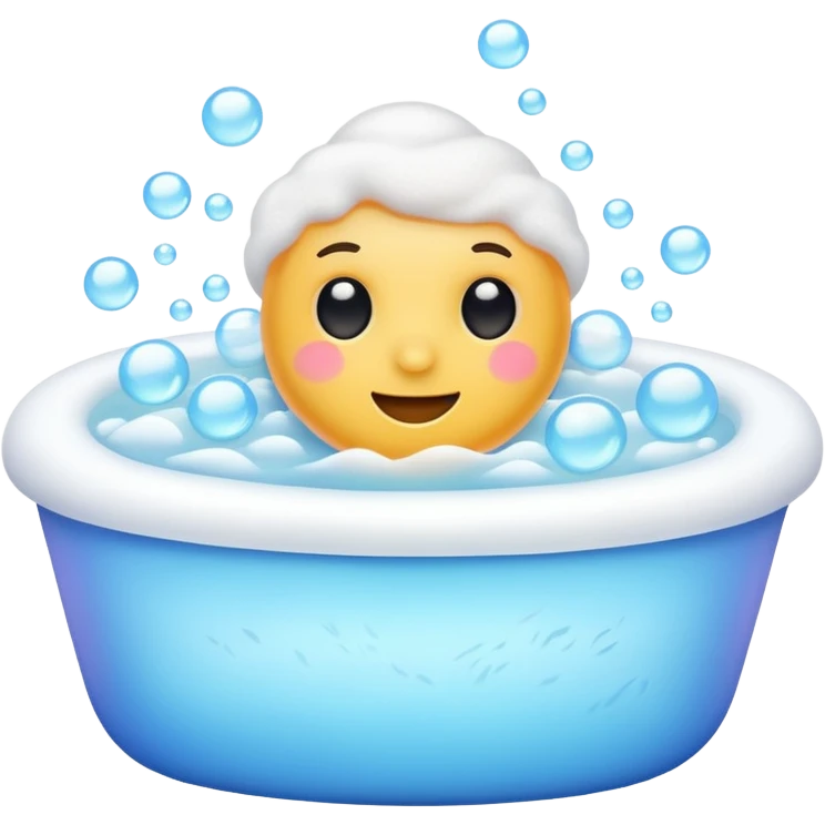 Bubble bath  emoji