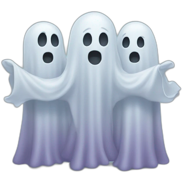 three-friends-ghosts emoji
