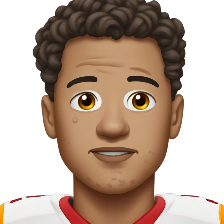 Patrick Mahomes crying  emoji