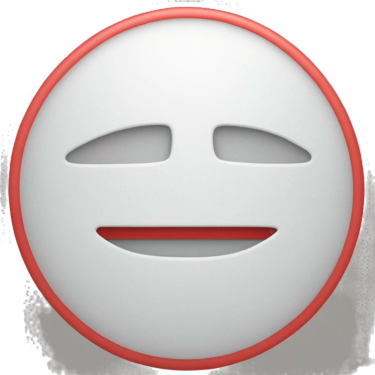 Bold White V on top of a red circle emoji