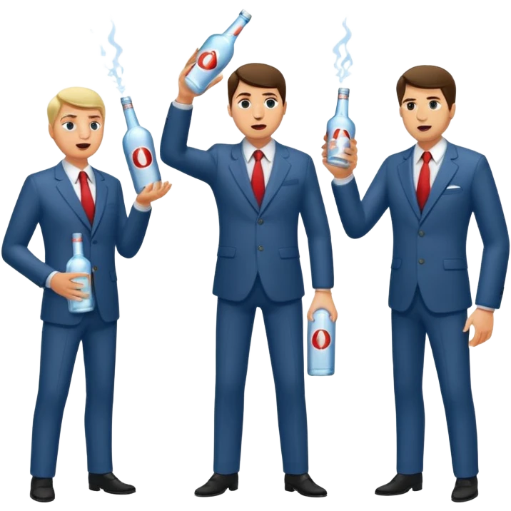 battle for the vodka business emoji