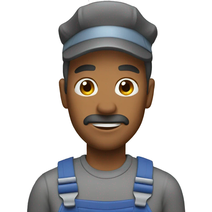 Janitor with jam emoji