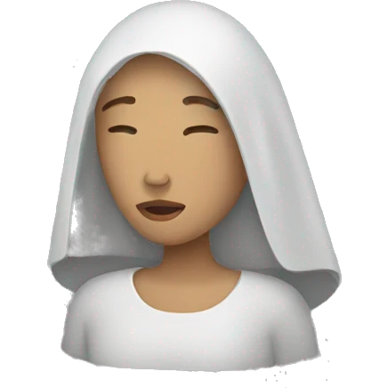 Une femme qui pleure  emoji