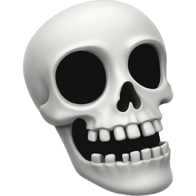 Aesthetic skelly  emoji