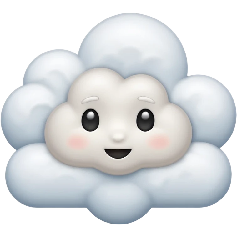 Sleepy Cloud
 emoji