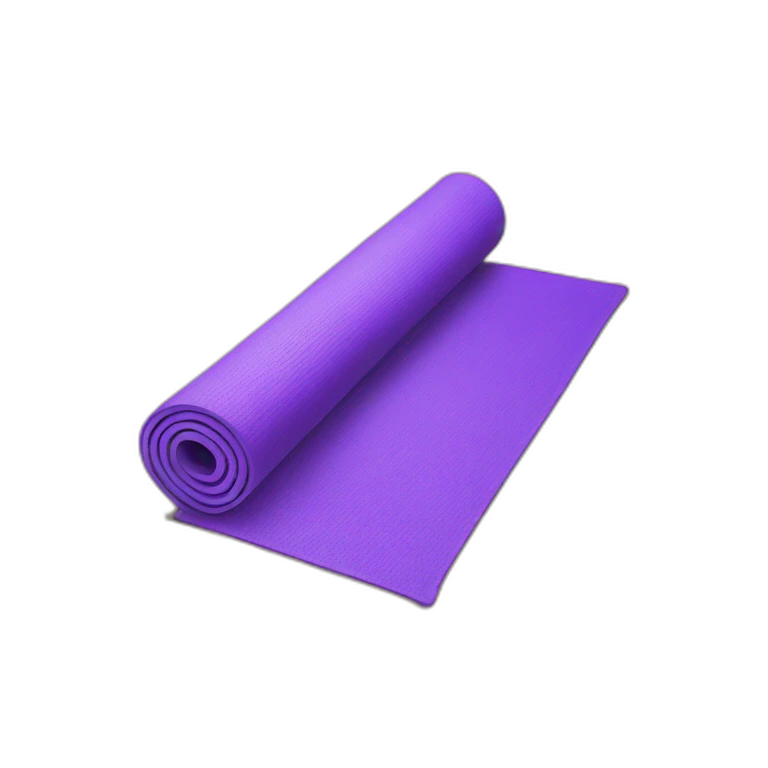 Yoga mat emoji
