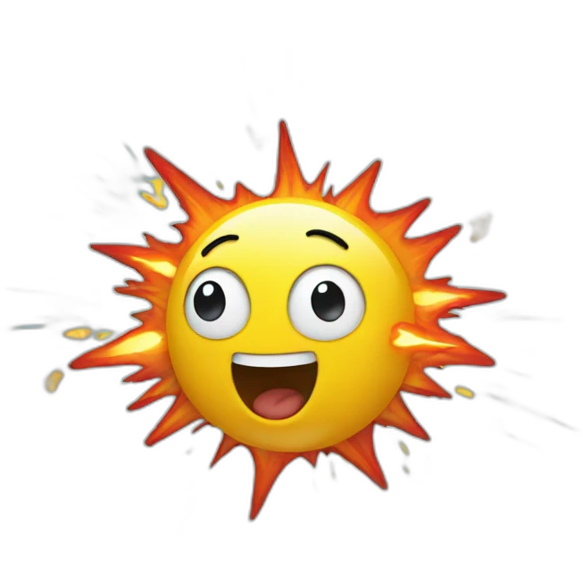 head exploding happy surprise emoji