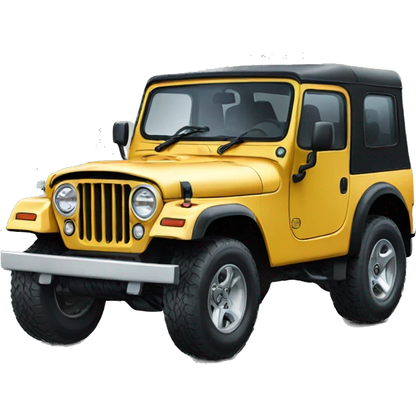 Mahindra Thar emoji