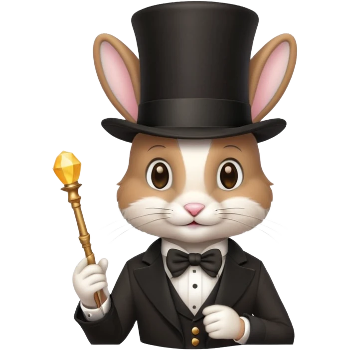Magician bunny  emoji