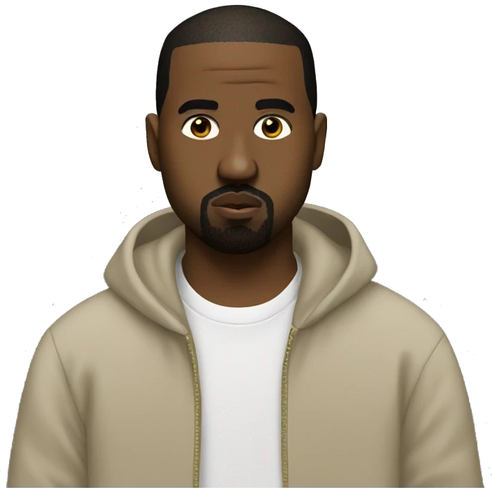 kanye  emoji