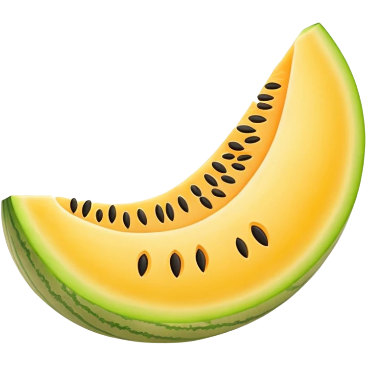 yellow melon emoji