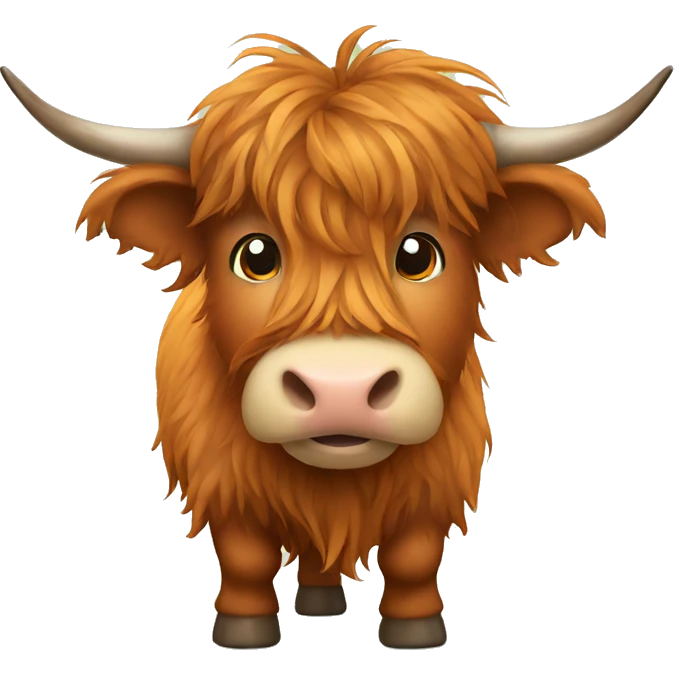 highland cow emoji