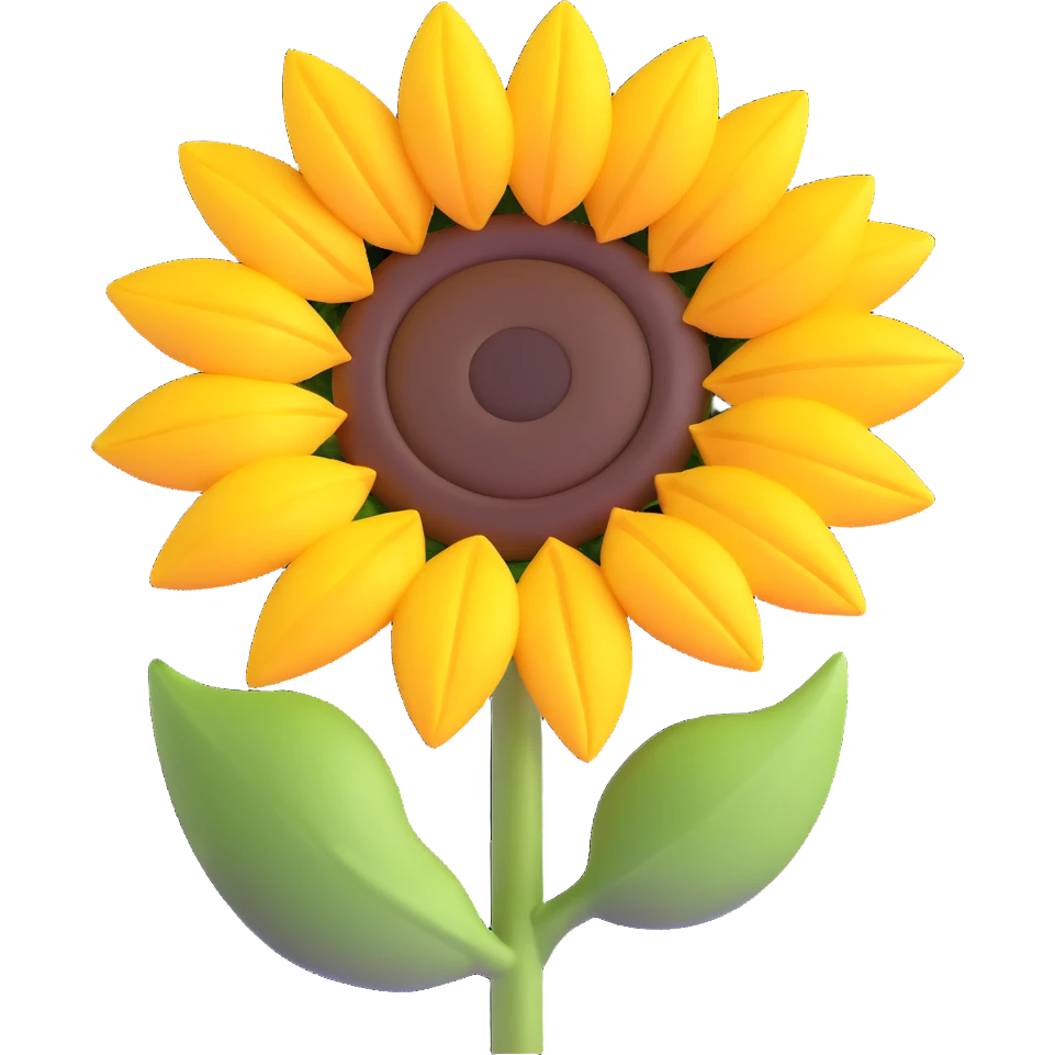 sunflower emoji