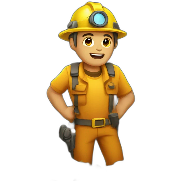 gold mining cave emoji