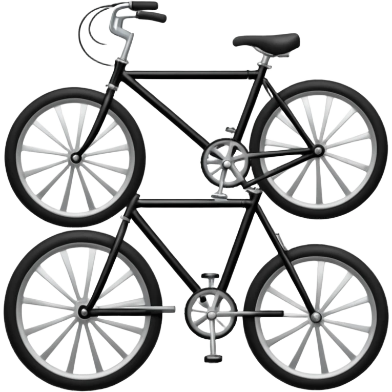 Bicicletta con parrucca bionda  emoji