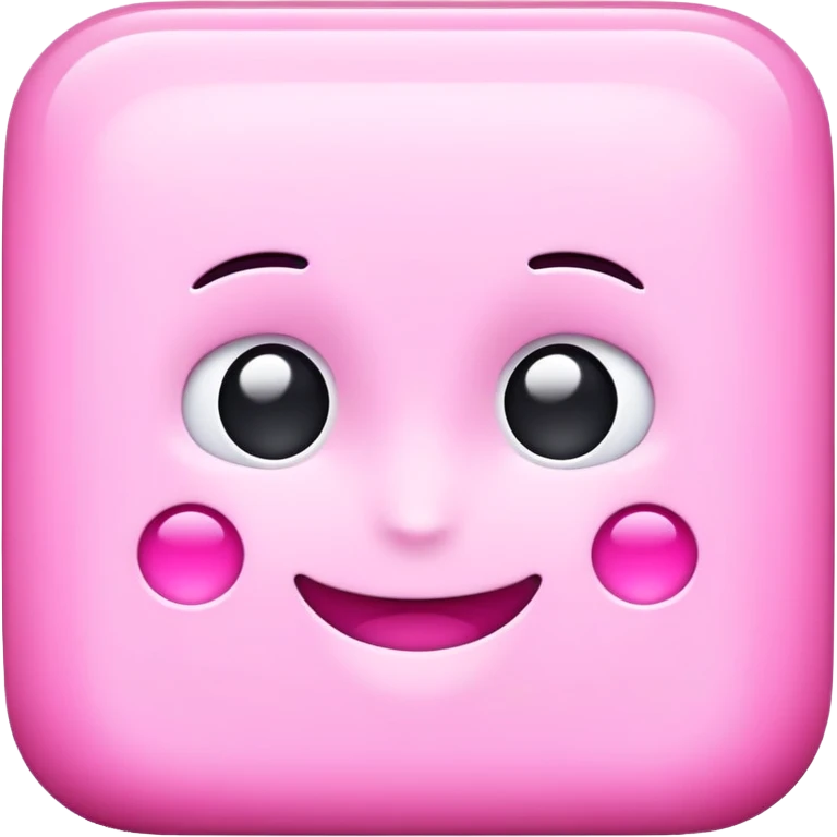 Pink emoji