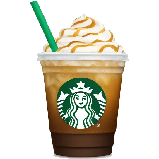 Starbucks drink emoji