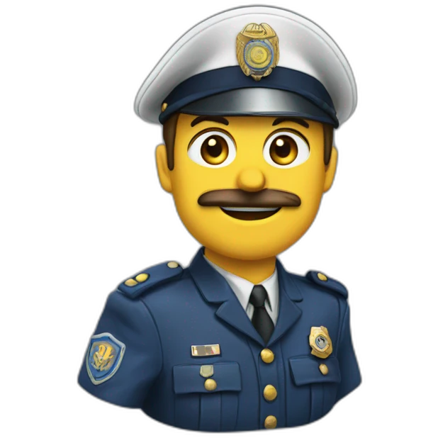 Gendarmerie emoji
