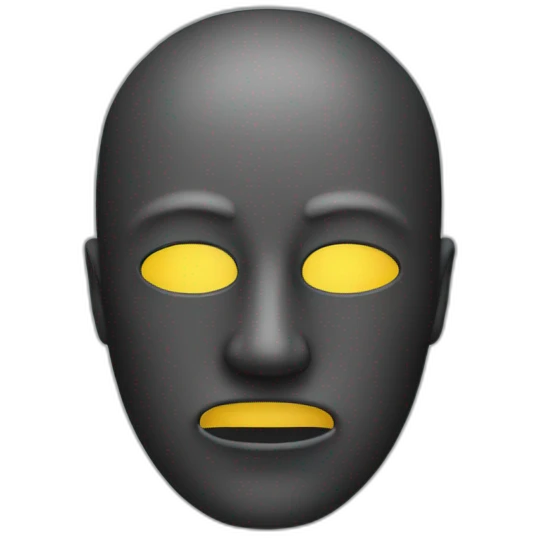mask for the face emoji
