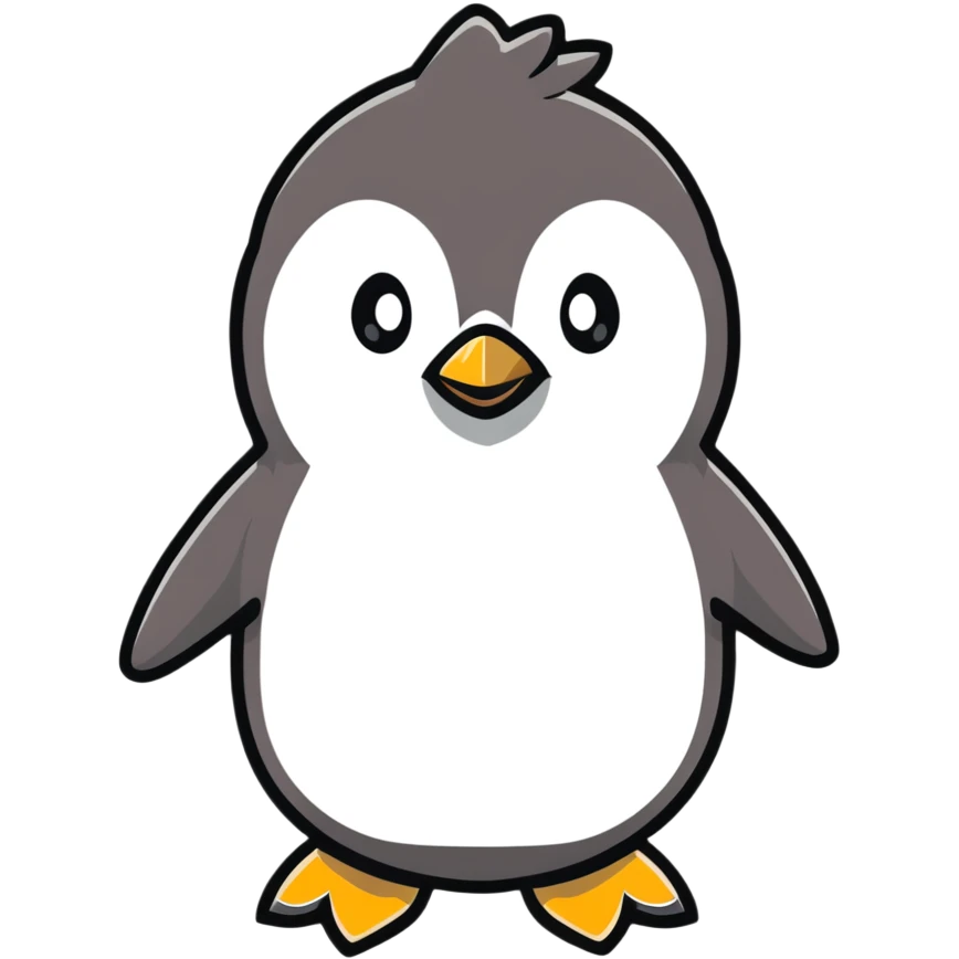 Sexy penguin emoji