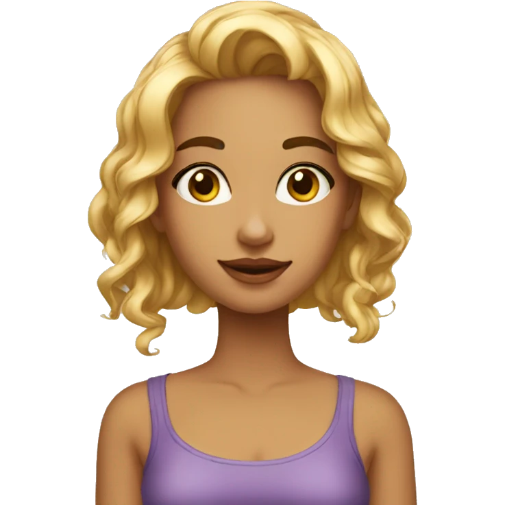a beatifull girl emoji
