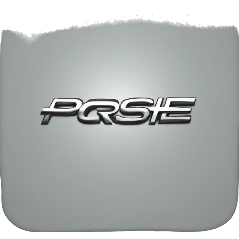 Porsche logo emoji